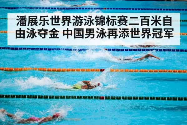 潘展乐世界游泳锦标赛二百米自由泳夺金 中国男泳再添世界冠军